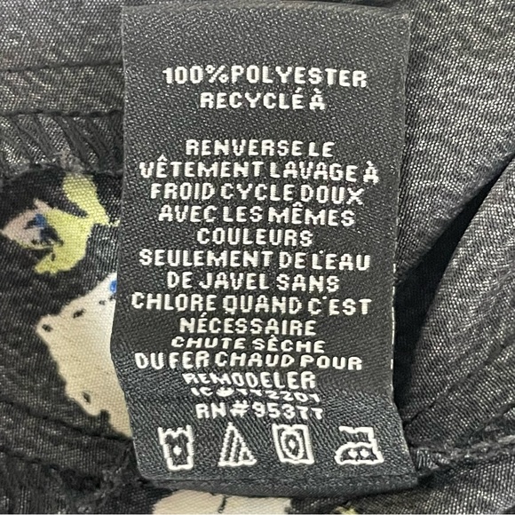 SANCTUARY NWT WOMEN’S SO SWEET FLORAL PRINTED SKIRT BLACK XL & XXL - Picture 9 of 9